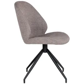 VCM Esszimmerstuhl MonteCarlo Polyester hellbraun 2er Set