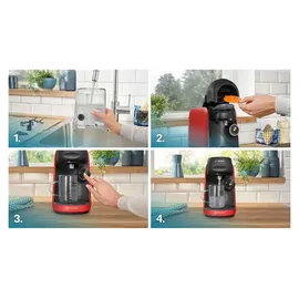 Bosch Tassimo Finesse friendly Rot TAS163E