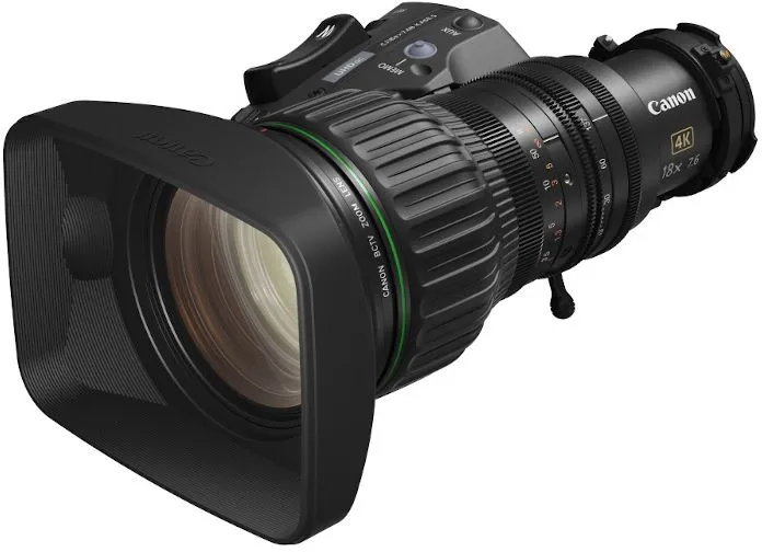 Canon 4K-Broadcast-Zoomobjektiv CJ18ex7.6B KASE