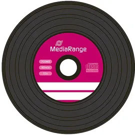 MediaRange Vinyl-Look CD-R 700MB/80Min 2x 50er-Spindel, CD Rohling