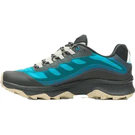 Merrell Herren Gore-Tex Mit Vibram Sohle Wanderschuhe Moab Speed GTX Sneaker, Schwarz, 44 - 44