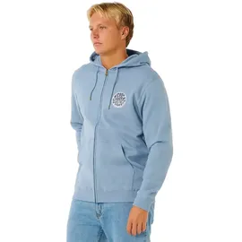 Rip Curl Wettie Passage Icon Sweatjacke Herren Grau/Blau XL