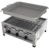 ChattenGlut Gastrobräter 3-flammig weiß