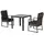 Primaster Toro Dining Sessel 56,5 x 62 x 92 cm braco braun inkl. Kissen MG21-S1-703