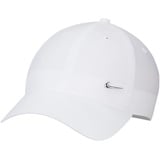 Nike Dri-FIT Club Metall-Swoosh-Cap White/Metallic Silver M/L