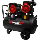 DEWOOKI Flüsterkompressor Druckluft Kompressor 10 Bar 2,2KW 50Liter DW 350/10