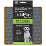 Lickimat Soother Leckerlimatte, Tuff, für Hunde, orangefarben