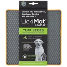 Lickimat Soother Leckerlimatte, Tuff, für Hunde, orangefarben