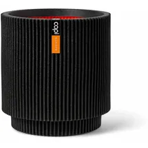 Capi Europe Zylinder Groove Ø 35,6 x 38 cm Schwarz