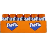 Fanta Original Orangengeschmack – 24 Dosen à 330 ml, mit italienischem Orangensaft, ohne Zusatz von Konservierungsstoffen, 100% recycelbar, erfrischender Geschmack, alkoholfreies Getränk