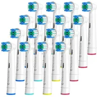 REDTRON Aufsteckbürsten für Oral B, Elektrische Ersatzbürstenköpfe für Precision