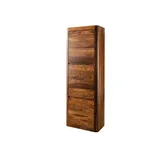 MASSIVMOEBEL24.DE TORONTO Dielenschrank 70x37x200 Walnuss