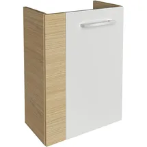 Fackelmann Waschbeckenunterschrank 44 x 60 x 24,3 cm Weiß