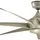 Elstead Lighting Lehr 203 cm Deckenventilator Silber
