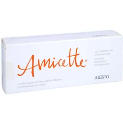 AMICETTE 250 Mikrogramm/35 Mikrogramm Tabletten 3X21 St