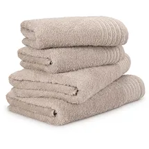 Möve New Classic Handtuchset 4-tlg. beige