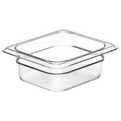 Cambro 62CW135 - Camwear® Polycarbonat Gastronorm GN-Behälter GN1/6-65mm, Durchsichtig