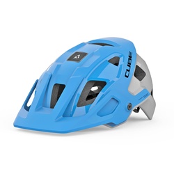 Cube Strover Mountainbike-Helm - blue'n'grey - 57-62