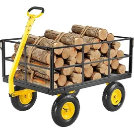 Vevor Bollerwagen 116,8x76x43 cm gelb