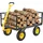 Vevor Bollerwagen 116,8x76x43 cm gelb
