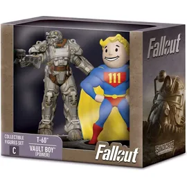 syndicate collectibles Fallout Minifiguren 2er-Pack Set C T-60 - Vault Boy (Power) 7 cm
