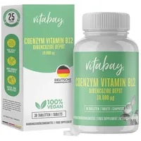 Vitabay Coenzym Vit B12 Dibencozide Depot 10000 mcg vegan