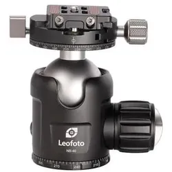 Leofoto Stativ-Kugelkopf NB-46, Dual-Panoramafunktion + Schnellwechselplatte NP-60
