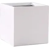 Vivanno Pflanzkübel Block 50 x 50 x 50 cm weiß