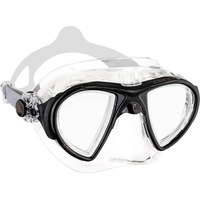 Cressi Nano Taucherbrille, Transparent/Blau, Uni