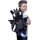 Joy Toy Drachenzähmen leicht gemacht - Plüsch-Rucksack, Toothless - Schwarz