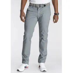 DELMAO Chinohose, mit Details DELMAO graublau 38