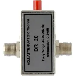Kreiling Tech. Dämpfungsregler regelbar 0-20dB KR DR 20