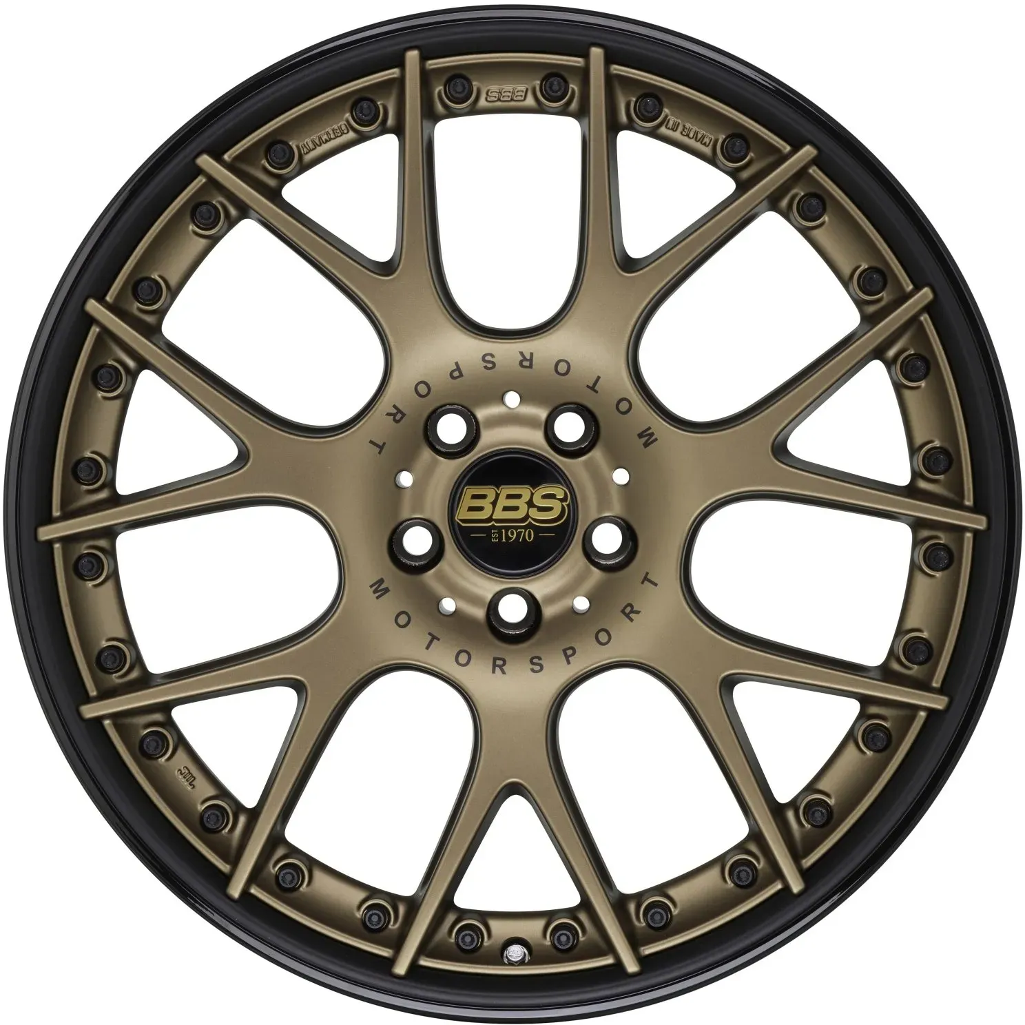 BBS Felge Alufelge CH-RII bronze matt/schwarz 10,5x20 5x112 ET25 CH656