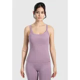 SMILODOX Tank Top Missie, in Lila Lila