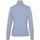 bench. loungewear Sweatjacke Damen hellblau meliert Gr.32/34
