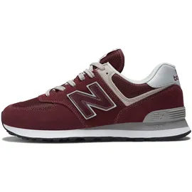 New Balance 574v3 Herren Burgundy / White 42,5