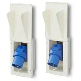 PRO PLUS Proplus CEE-Einspeisestecker Einbau rechteckig