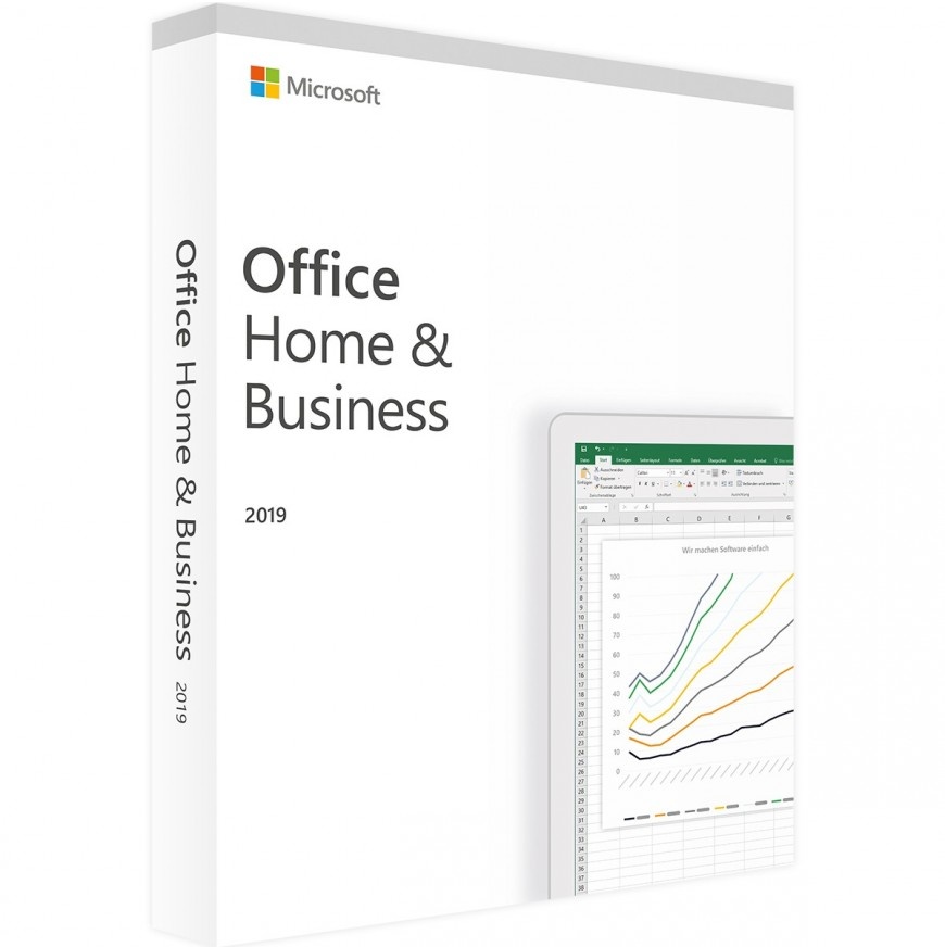Microsoft Office 2019 Home and Business 32/64-Bit