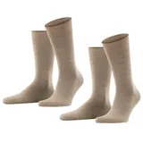 Esprit Herren Socken Basic Wool SO 2P 17813-5410 39-42 - Nutmeg Mel - 39-42