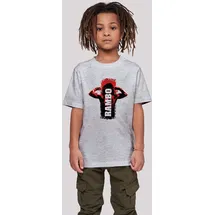 F4NT4STIC T-Shirt Rambo III Tying Sweatband in grau meliert | Gr.: 110/116
