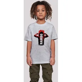 F4NT4STIC T-Shirt Rambo III Tying Sweatband in grau meliert | Gr.: 110/116