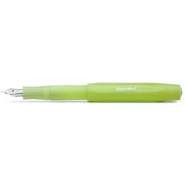 KAWECO Füllfederhalter FROSTED Sport Fine Lime
