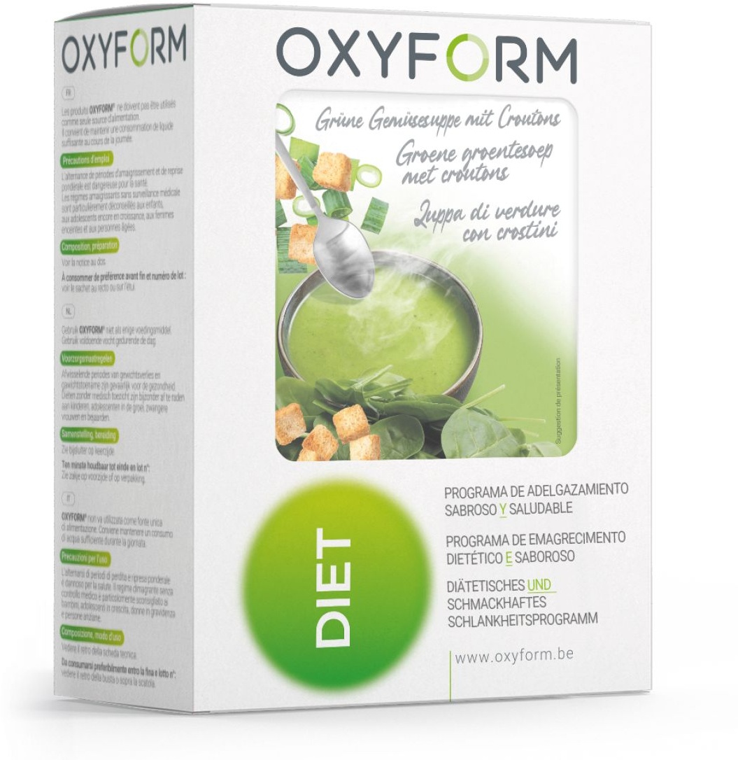 Oxyform Gemüse Suppe Mahlzeiten 12 St