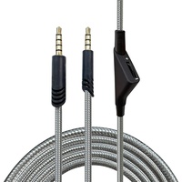 Xingsiyue Ersatz Kabel Kompatibel mit Astro A10 A40 A30 A50 Gaming Headset/PS4/Xbox One/Switch - mit Lautstärkeregler 3.5mm Audio Kabel