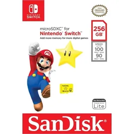 SanDisk Nintendo Switch microSDXC UHS-I U3 Class 10 256 GB Mario Kart