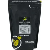 Hanse&Pepper Pfeffer Premium Qualität, ganze Körner, schwarz, im wiederverschließbaren Beutel, 1 kg