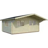 Palmako Sally 19,1 m2 - 44 mm naturbelassen