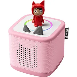 Tonies Toniebox 2 Starter-Set Rosa mit Kreativ-Tonie
