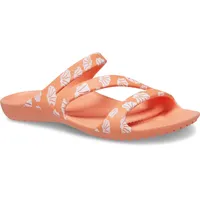Crocs Herren Kadee II Graphic Sandal W Sandalen, Papaya/Multi, 36/37 EU