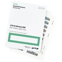 HP HPE LTO-8 Ultrium RW Bar Code Label Pack